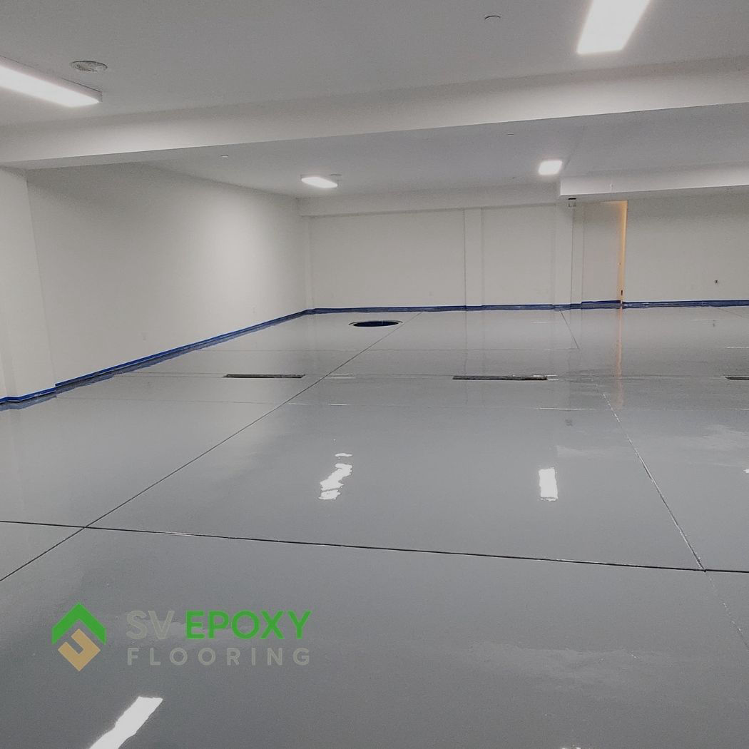 solid color garage floor simi valley
